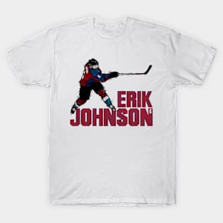 Erik Johnson Colorado Sketch Name T-Shirt